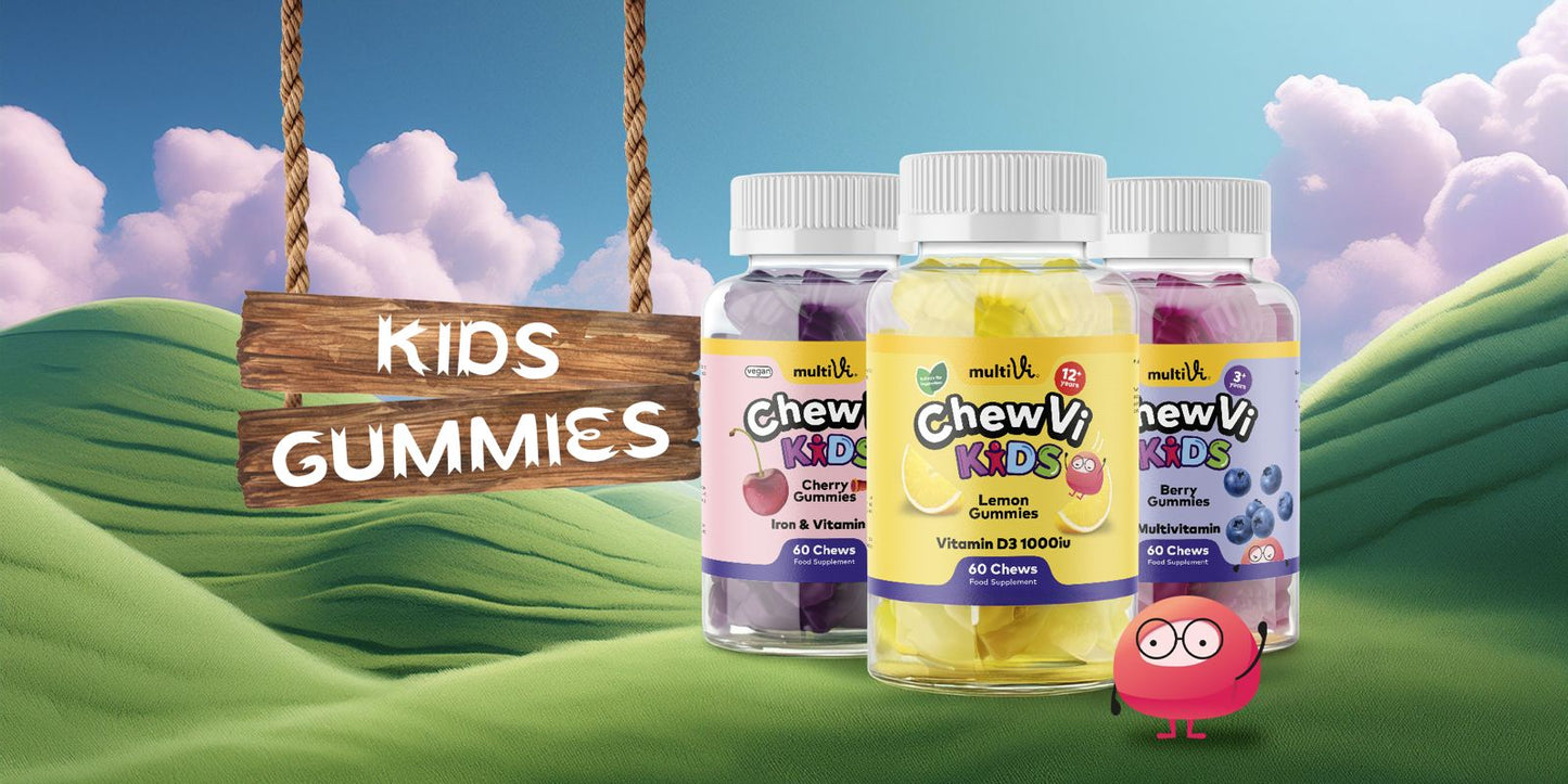 Multivitamin Gummies - Berry Flavour (For Kids)