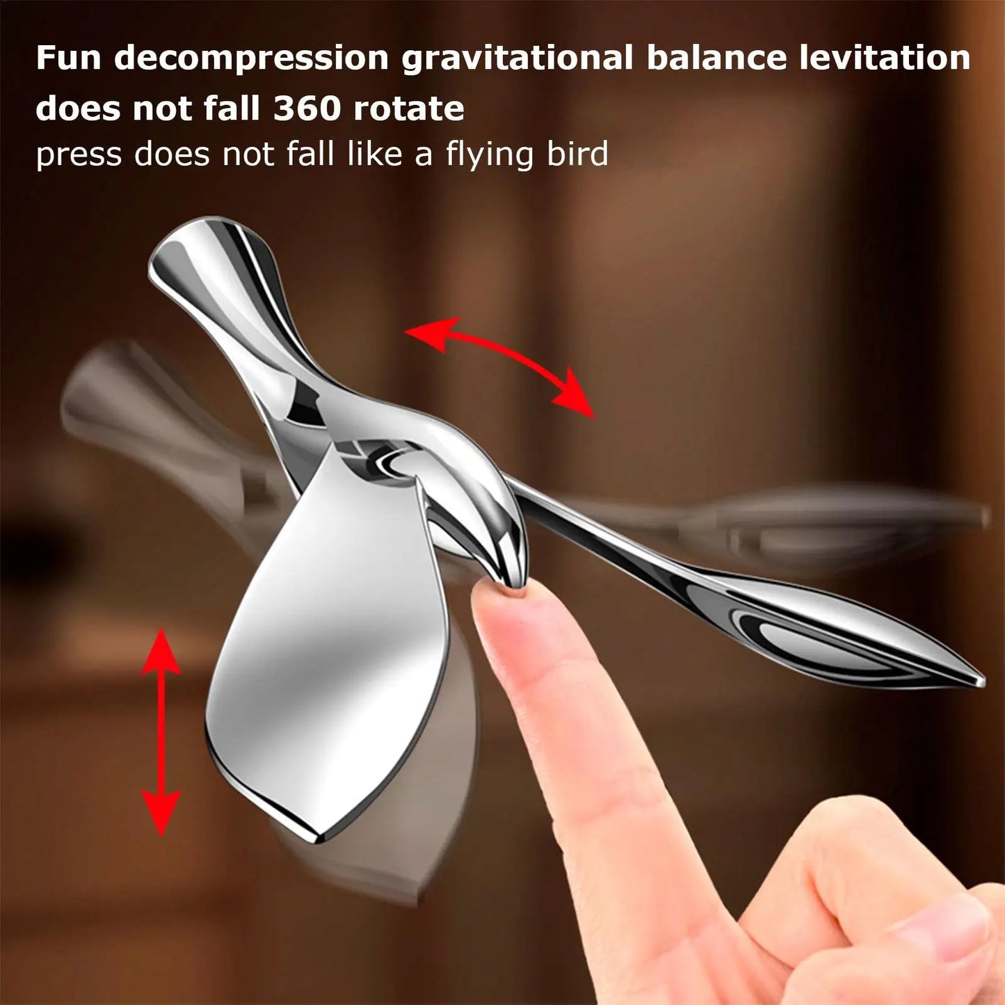 Flying Bird Beer Bottle Opener Floating Balance Bird zinc alloy Jar Opener Roly-Pot Bird Flying Bird table deco for Bar Kitchen