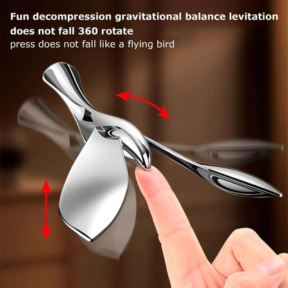 Flying Bird Beer Bottle Opener Floating Balance Bird zinc alloy Jar Opener Roly-Pot Bird Flying Bird table deco for Bar Kitchen