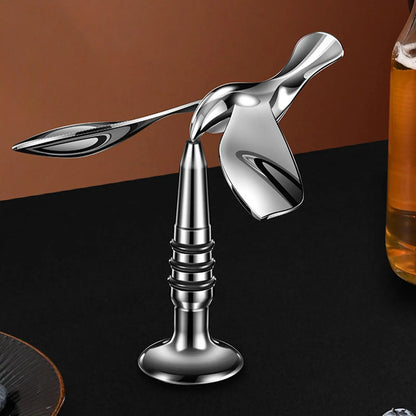 Flying Bird Beer Bottle Opener Floating Balance Bird zinc alloy Jar Opener Roly-Pot Bird Flying Bird table deco for Bar Kitchen