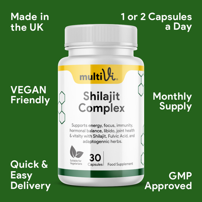 Shilajit KSM-66® Complex Supplement