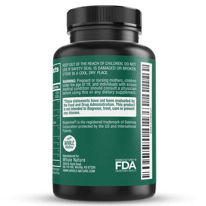 Whole Nature Brain Nootropic Supplement